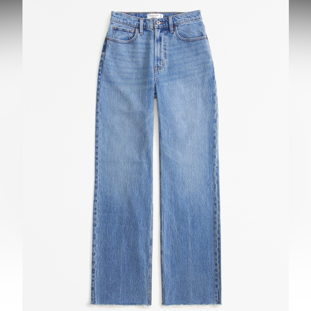 Abercrombie & Fitch 90 relaxed Jean high rise curve love